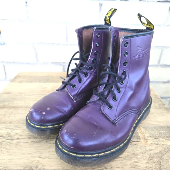 Purple Dr. Martens - Picture 10 of 10